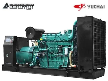 Дизельный генератор АД-600С-Т400-1РМ26 с двигателем Yuchai