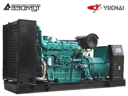 Дизельный генератор АД-600С-Т400-2РМ26 с двигателем Yuchai (с АВР)