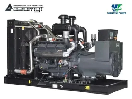 Дизельный генератор АД-630С-Т400-1РМ16 с двигателем Shangyan