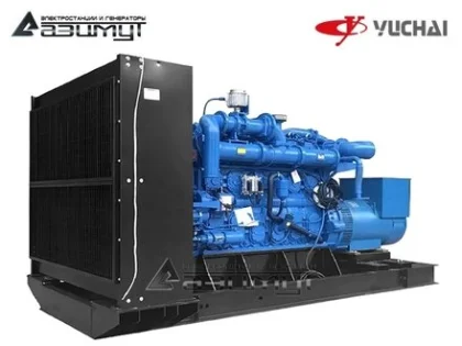 Дизельный генератор АД-630С-Т400-1РМ26 с двигателем Yuchai