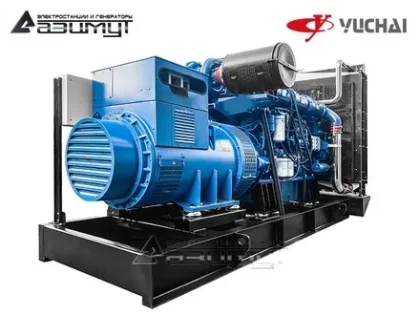 Дизельный генератор АД-640С-Т400-1РМ26 с двигателем Yuchai