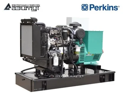 Дизельный генератор 1-фазный дизельный генератор 7 кВт (220 В) Perkins АД-7С-230-1РМ18 с двигателем PERKINS