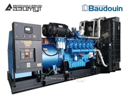 Дизельный генератор АД-700С-Т400-2РМ9 с двигателем BAUDOUIN (с АВР)