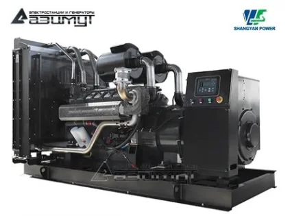 Дизельный генератор АД-700С-Т400-1РМ16 с двигателем Shangyan