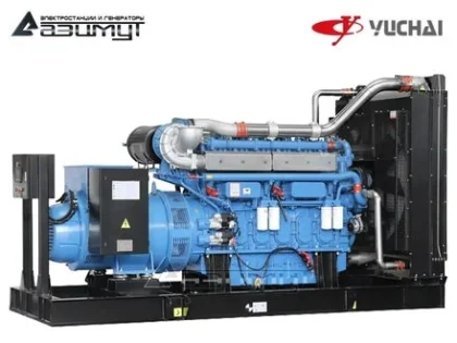 Дизельный генератор АД-700С-Т400-1РМ26 с двигателем Yuchai