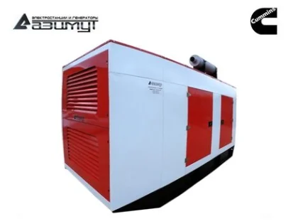 Дизельный генератор АД-728С-Т400-1РКМ15US с двигателем CUMMINS (в кожухе)