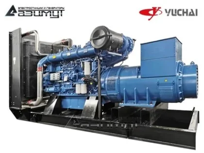 Дизельный генератор АД-720С-Т400-1РМ26 с двигателем Yuchai