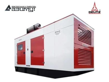 Дизельный генератор АД-550С-Т400-1РКМ6С с двигателем DEUTZ (в кожухе)