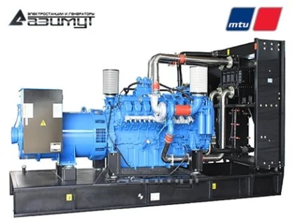 Дизельный генератор ДГУ 600 кВт MTU (Германия) АД-600С-Т400-1РМ27 с двигателем MTU