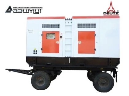 Дизельный генератор ЭД-600-Т400-1РКМ6C с двигателем DEUTZ (на шасси)