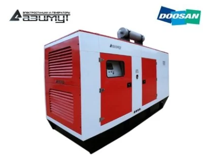 Дизельный генератор Электростанция Doosan 600 кВт в шумозащитном кожухе АД-600С-Т400-1РКМ17 с двигателем DOOSAN (в кожухе)
