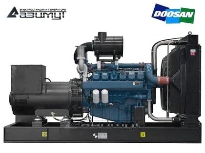 Дизельный генератор ДГУ 600 кВт Doosan с АВР АД-600С-Т400-2РМ17 с двигателем DOOSAN (с АВР)