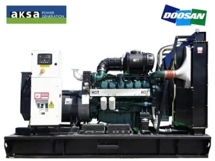 Дизельный генератор AKSA AD 825 с двигателем Doosan (с АВР)