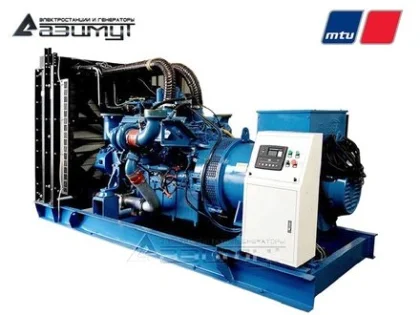 Дизельный генератор АД-400С-Т400-1РМ27 с двигателем MTU
