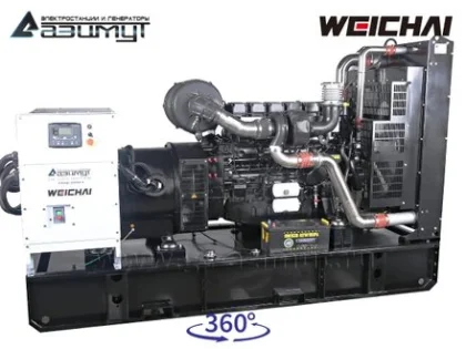 Дизельный генератор АД-400С-Т400-1РМ7 с двигателем Weichai
