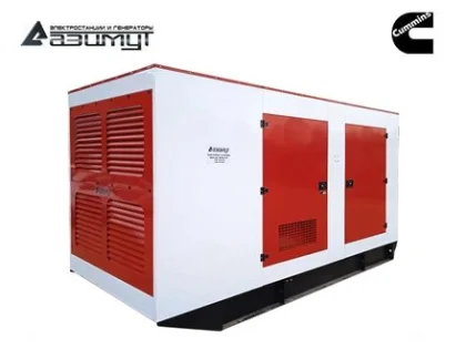Дизельный генератор АД-420С-Т400-1РКМ15 с двигателем CUMMINS (в кожухе)