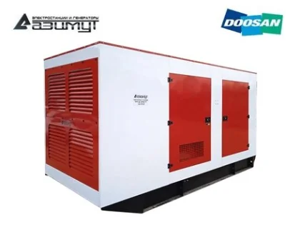 Дизельный генератор АД-420С-Т400-2РКМ17 с двигателем DOOSAN (в кожухе, с АВР)