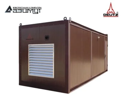 Дизельный генератор АД-450С-Т400-1РНМ6С с двигателем DEUTZ (в контейнере)