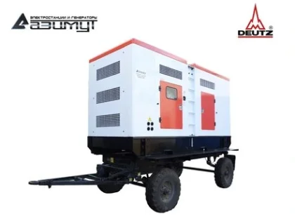 Дизельный генератор ЭД-450-Т400-1РКМ6C с двигателем DEUTZ (на шасси)