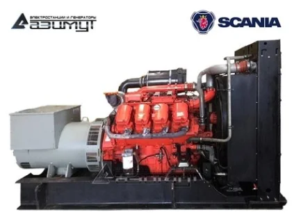 Дизельный генератор АД-450С-Т400-1РМ22 с двигателем SCANIA