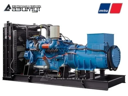 Дизельный генератор АД-480С-Т400-2РМ27 с двигателем MTU (с АВР)