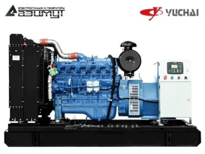 Дизельный генератор АД-320С-Т400-1РМ26 с двигателем Yuchai