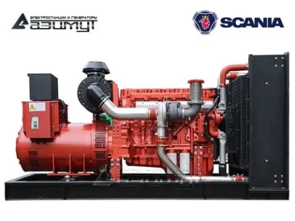 Дизельный генератор АД-350С-Т400-2РМ22 с двигателем SCANIA (с АВР)