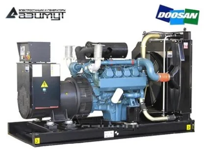 Дизельный генератор АД-360С-Т400-1РМ17 с двигателем DOOSAN