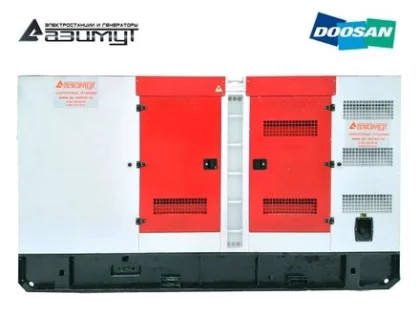 Дизельный генератор АД-360С-Т400-2РКМ17 с двигателем DOOSAN (в кожухе, с АВР)