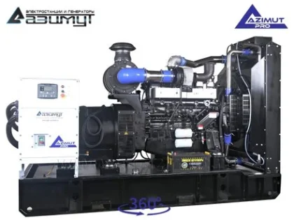 Дизельный генератор АД-400С-Т400-1РМ12 с двигателем Azimut