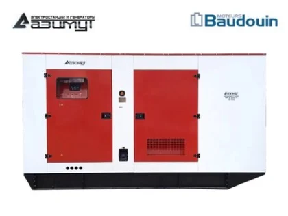 Дизельный генератор АД-400С-Т400-2РКМ9 с двигателем BAUDOUIN (в кожухе, с АВР)