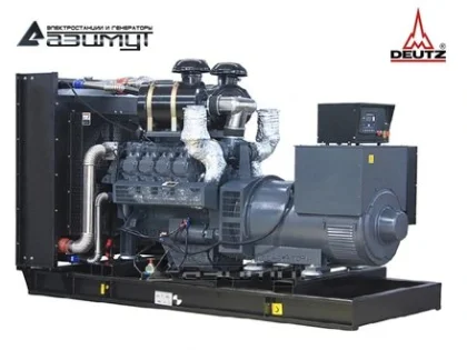 Дизельный генератор АД 400С-Т400-1РМ6 с двигателем DEUTZ