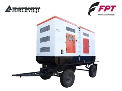 Дизельный генератор ЭД-400-Т400-2РПМ20 с двигателем FPT-IVECO (на шасси, с АВР)