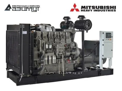 Дизельный генератор АД-400С-Т400-1РМ8 с двигателем MITSUBISHI