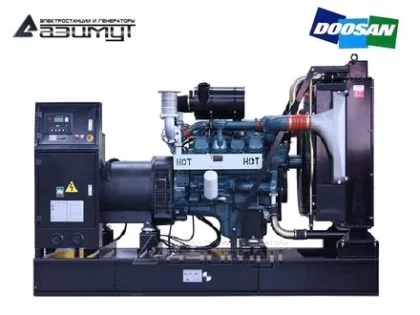 Дизельный генератор АД-320С-Т400-1РМ17 с двигателем DOOSAN