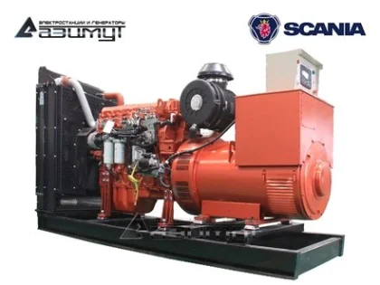 Дизельный генератор АД-320С-Т400-2РМ22 с двигателем SCANIA (с АВР)