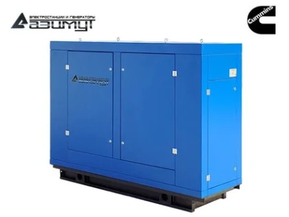 Дизельный генератор АД-30С-Т400-2РПМ15 с двигателем CUMMINS (с АВР)