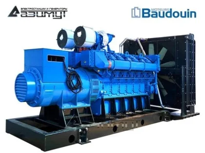 Дизельный генератор АД-1600С-Т400-1РМ9 с двигателем BAUDOUIN