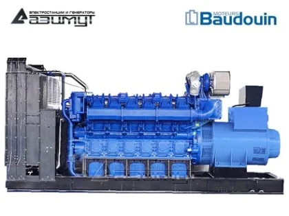 Дизельный генератор АД-1600С-Т400-2РМ9 с двигателем BAUDOUIN (с АВР)