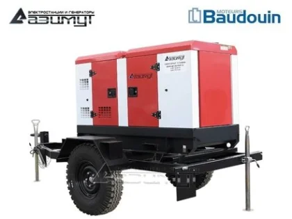 Дизельный генератор ЭД-18-Т400-2РКМ9 с двигателем BAUDOUIN (на шасси, с АВР)
